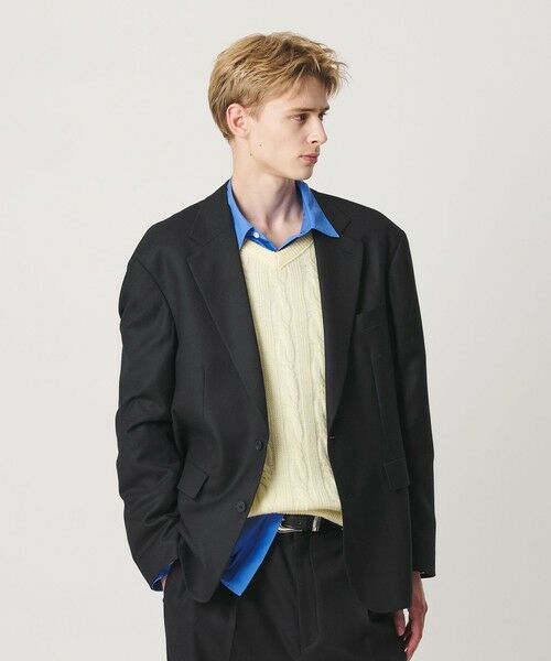 BEAUTY&YOUTH UNITED ARROWS / ビューティー&ユース ユナイテッドアローズ テーラードジャケット | N/SUIT サキソニー シングル ジャケット | 詳細1