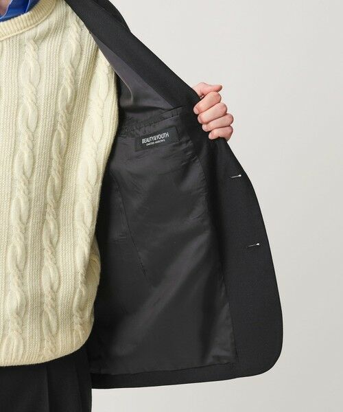 BEAUTY&YOUTH UNITED ARROWS / ビューティー&ユース ユナイテッドアローズ テーラードジャケット | N/SUIT サキソニー シングル ジャケット | 詳細3