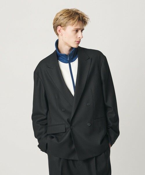 BEAUTY&YOUTH UNITED ARROWS / ビューティー&ユース ユナイテッドアローズ テーラードジャケット | N/SUIT サキソニー ダブル ジャケット | 詳細5