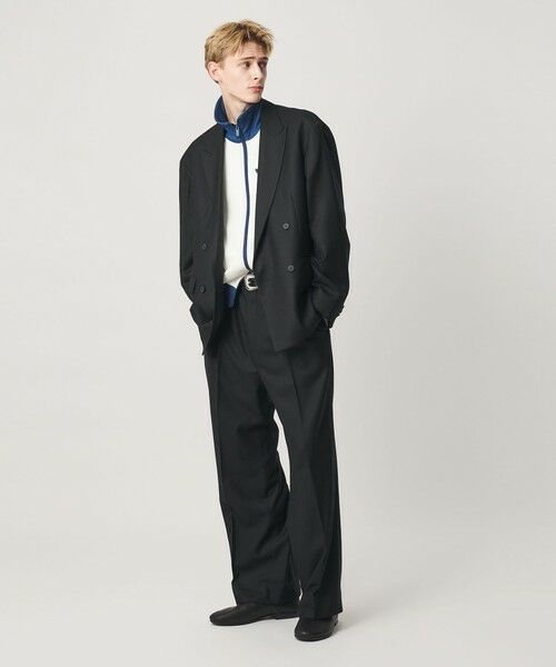 BEAUTY&YOUTH UNITED ARROWS / ビューティー&ユース ユナイテッドアローズ テーラードジャケット | N/SUIT サキソニー ダブル ジャケット | 詳細1