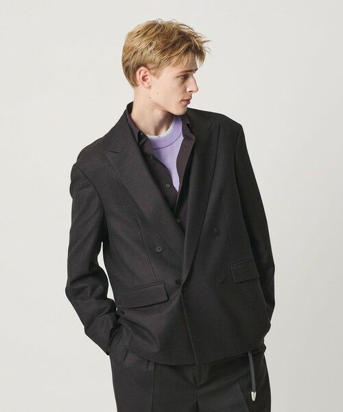 BEAUTY&YOUTH UNITED ARROWS / ビューティー&ユース ユナイテッドアローズ テーラードジャケット | N/SUIT サキソニー ダブル ジャケット | 詳細17
