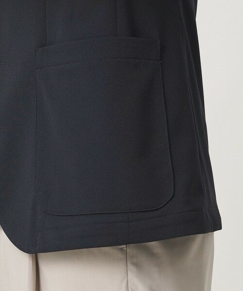 BEAUTY&YOUTH UNITED ARROWS / ビューティー&ユース ユナイテッドアローズ テーラードジャケット | 【WEB限定 WARDROBE SMART】エアリーピケ ジャージ 2B ジャケット | 詳細15