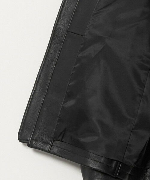 BEAUTY&YOUTH UNITED ARROWS / ビューティー&ユース ユナイテッドアローズ その他アウター | シープ レザー シングル ライダース ジャケット | 詳細14