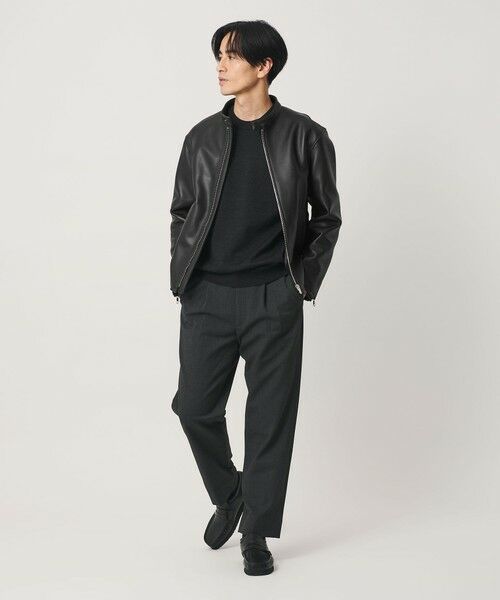 BEAUTY&YOUTH UNITED ARROWS / ビューティー&ユース ユナイテッドアローズ その他アウター | シープ レザー シングル ライダース ジャケット | 詳細2