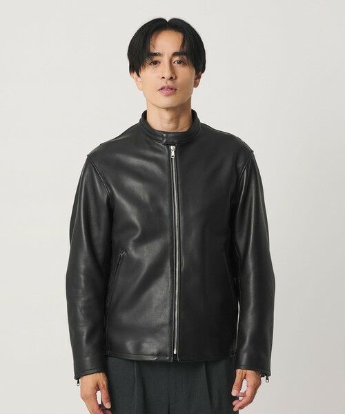 BEAUTY&YOUTH UNITED ARROWS / ビューティー&ユース ユナイテッドアローズ その他アウター | シープ レザー シングル ライダース ジャケット | 詳細5