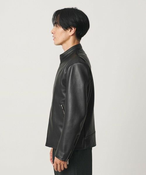 BEAUTY&YOUTH UNITED ARROWS / ビューティー&ユース ユナイテッドアローズ その他アウター | シープ レザー シングル ライダース ジャケット | 詳細6