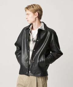 BEAUTY&YOUTH UNITED ARROWS / ビューティー&ユース ユナイテッドアローズ その他アウター | セミベジタブル レザー ラグラン ブルゾン