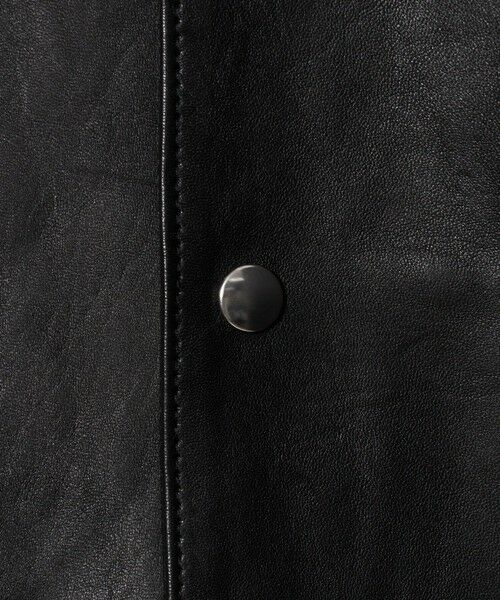 BEAUTY&YOUTH UNITED ARROWS / ビューティー&ユース ユナイテッドアローズ その他アウター | セミベジタブル レザー ラグラン ブルゾン | 詳細13
