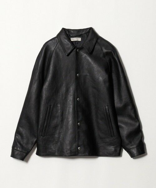 BEAUTY&YOUTH UNITED ARROWS / ビューティー&ユース ユナイテッドアローズ その他アウター | セミベジタブル レザー ラグラン ブルゾン | 詳細7