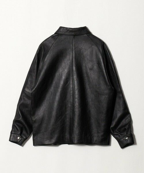 BEAUTY&YOUTH UNITED ARROWS / ビューティー&ユース ユナイテッドアローズ その他アウター | セミベジタブル レザー ラグラン ブルゾン | 詳細8
