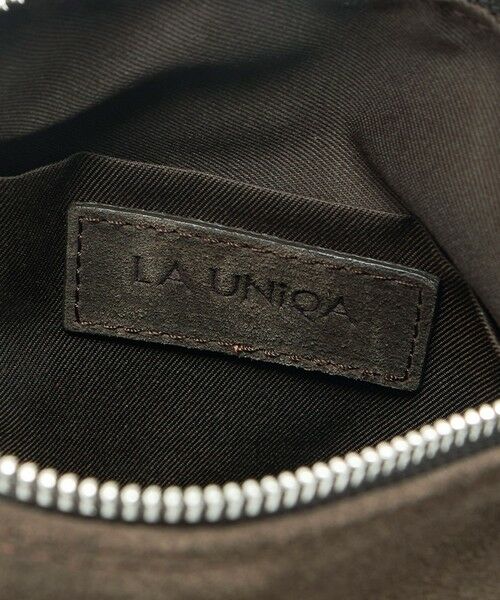 BEAUTY&YOUTH UNITED ARROWS / ビューティー&ユース ユナイテッドアローズ ショルダーバッグ | ＜LA UNIQA＞スクエア スエード バッグ | 詳細12