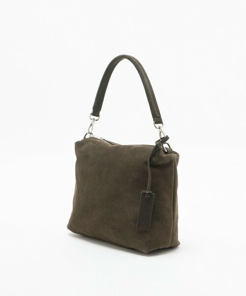 BEAUTY&YOUTH UNITED ARROWS / ビューティー&ユース ユナイテッドアローズ ショルダーバッグ | ＜LA UNIQA＞スクエア スエード バッグ | 詳細6