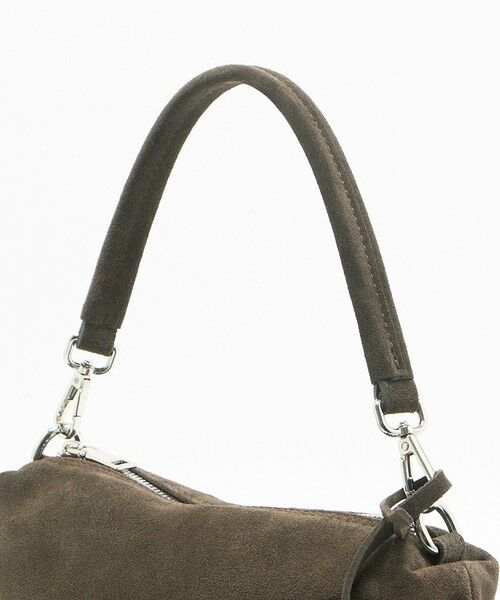 BEAUTY&YOUTH UNITED ARROWS / ビューティー&ユース ユナイテッドアローズ ショルダーバッグ | ＜LA UNIQA＞スクエア スエード バッグ | 詳細7