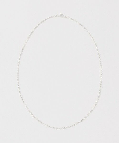 BEAUTY&YOUTH UNITED ARROWS / ビューティー&ユース ユナイテッドアローズ ネックレス・ペンダント・チョーカー | SILVER925 スクリュー チェーン ネックレス | 詳細1