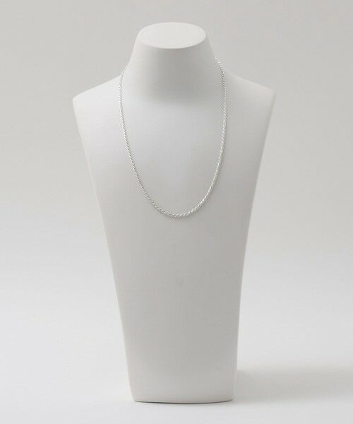 BEAUTY&YOUTH UNITED ARROWS / ビューティー&ユース ユナイテッドアローズ ネックレス・ペンダント・チョーカー | SILVER925 スクリュー チェーン ネックレス | 詳細6