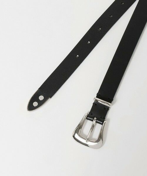 BEAUTY&YOUTH UNITED ARROWS / ビューティー&ユース ユナイテッドアローズ ベルト・サスペンダー | プレーン ウエスタン ベルト 23mm | 詳細3