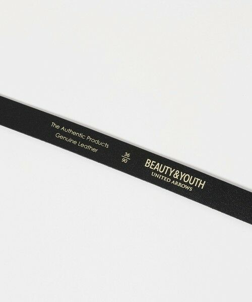 BEAUTY&YOUTH UNITED ARROWS / ビューティー&ユース ユナイテッドアローズ ベルト・サスペンダー | プレーン ウエスタン ベルト 23mm | 詳細4
