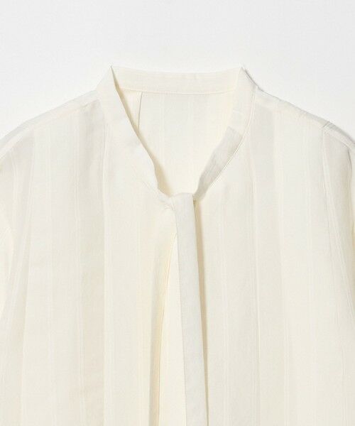 BEAUTY&YOUTH UNITED ARROWS / ビューティー&ユース ユナイテッドアローズ シャツ・ブラウス | レーヨンポリエステル タイ タックシャツ | 詳細1