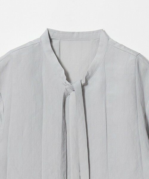 BEAUTY&YOUTH UNITED ARROWS / ビューティー&ユース ユナイテッドアローズ シャツ・ブラウス | レーヨンポリエステル タイ タックシャツ | 詳細6