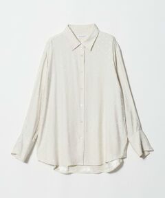 BEAUTY&YOUTH UNITED ARROWS / ビューティー&ユース ユナイテッドアローズ シャツ・ブラウス | レーヨン ドットジャガード タック レギュラーカラー シャツ