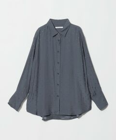 BEAUTY&YOUTH UNITED ARROWS / ビューティー&ユース ユナイテッドアローズ シャツ・ブラウス | レーヨン ドットジャガード タック レギュラーカラー シャツ