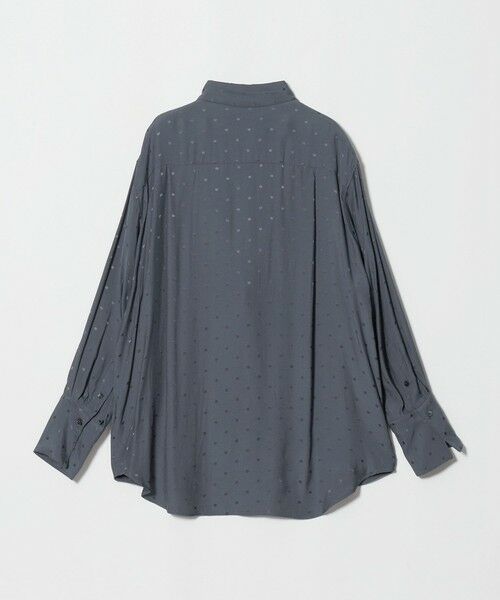 BEAUTY&YOUTH UNITED ARROWS / ビューティー&ユース ユナイテッドアローズ シャツ・ブラウス | レーヨン ドットジャガード タック レギュラーカラー シャツ | 詳細5