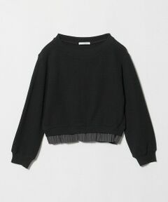 BEAUTY&YOUTH UNITED ARROWS / ビューティー&ユース ユナイテッドアローズ カットソー | コットン ダブルフェイス ドッキング プルオーバー