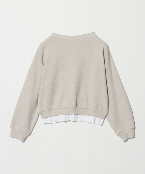 BEAUTY&YOUTH UNITED ARROWS / ビューティー&ユース ユナイテッドアローズ カットソー | コットン ダブルフェイス ドッキング プルオーバー | 詳細7