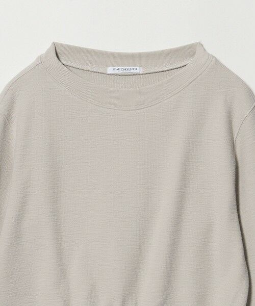 BEAUTY&YOUTH UNITED ARROWS / ビューティー&ユース ユナイテッドアローズ カットソー | コットン ダブルフェイス ドッキング プルオーバー | 詳細8