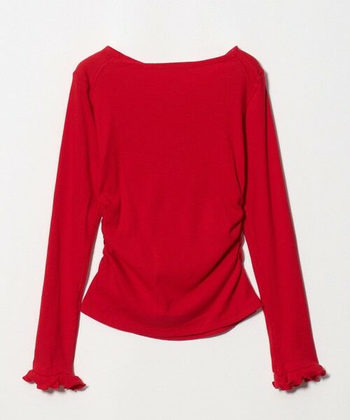 BEAUTY&YOUTH UNITED ARROWS / ビューティー&ユース ユナイテッドアローズ カットソー | コットン リブ ボタン ギャザー プルオーバー | 詳細5
