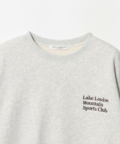 BEAUTY&YOUTH UNITED ARROWS / ビューティー&ユース ユナイテッドアローズ スウェット | コットン裏毛 ロゴスウェット プルオーバー | 詳細1