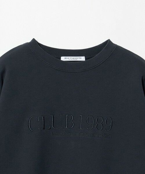 BEAUTY&YOUTH UNITED ARROWS / ビューティー&ユース ユナイテッドアローズ スウェット | コットン裏毛 ロゴスウェット プルオーバー | 詳細10