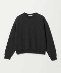BEAUTY&YOUTH UNITED ARROWS / ビューティー&ユース ユナイテッドアローズ カットソー | フラワーレオパード ジャガード クルーネック プルオーバー