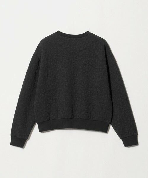 BEAUTY&YOUTH UNITED ARROWS / ビューティー&ユース ユナイテッドアローズ カットソー | フラワーレオパード ジャガード クルーネック プルオーバー | 詳細3