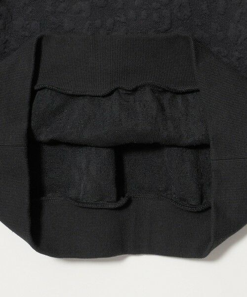 BEAUTY&YOUTH UNITED ARROWS / ビューティー&ユース ユナイテッドアローズ カットソー | フラワーレオパード ジャガード クルーネック プルオーバー | 詳細7