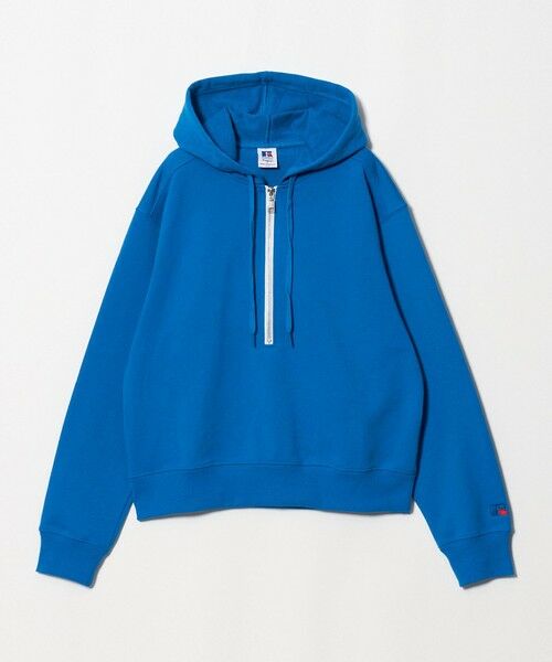 BEAUTY&YOUTH UNITED ARROWS / ビューティー&ユース ユナイテッドアローズ スウェット | 【別注】＜RUSSELL ATHLETIC＞ハーフジップ スウェット プルオーバー（COBALT）