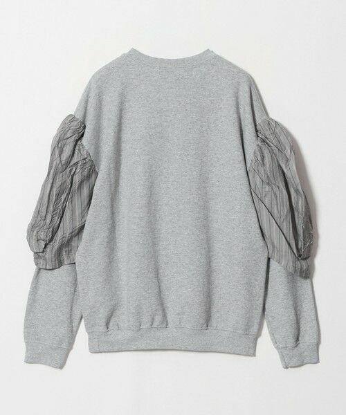 BEAUTY&YOUTH UNITED ARROWS / ビューティー&ユース ユナイテッドアローズ スウェット | 【WEB限定】＜dahl’ia＞リメイク パワーショルダー スウェット | 詳細4