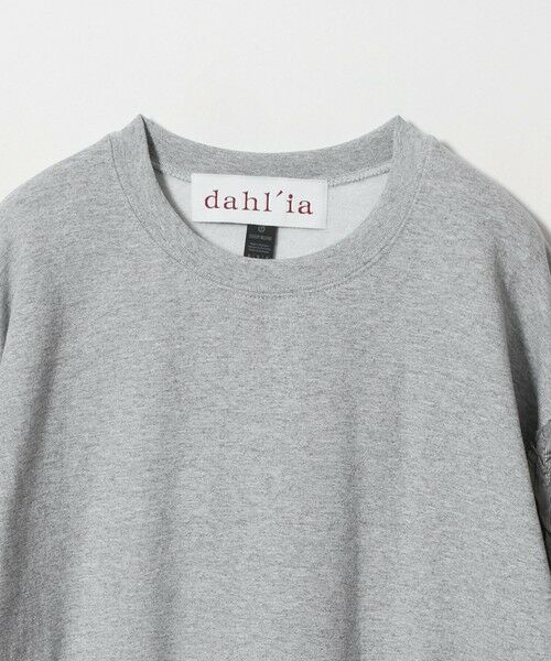 BEAUTY&YOUTH UNITED ARROWS / ビューティー&ユース ユナイテッドアローズ スウェット | 【WEB限定】＜dahl’ia＞リメイク パワーショルダー スウェット | 詳細5