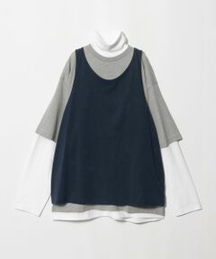 BEAUTY&YOUTH UNITED ARROWS / ビューティー&ユース ユナイテッドアローズ カットソー | ＜ONIT＞ジャージー レイヤード 3セットカットソー
