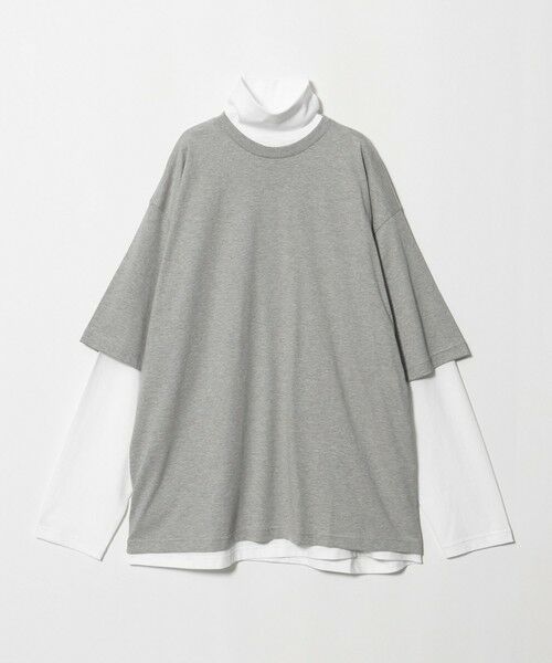 BEAUTY&YOUTH UNITED ARROWS / ビューティー&ユース ユナイテッドアローズ カットソー | ＜ONIT＞ジャージー レイヤード 3セットカットソー | 詳細9