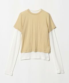 BEAUTY&YOUTH UNITED ARROWS / ビューティー&ユース ユナイテッドアローズ カットソー | ＜ONIT＞ジャージー レイヤード 2セット カットソー