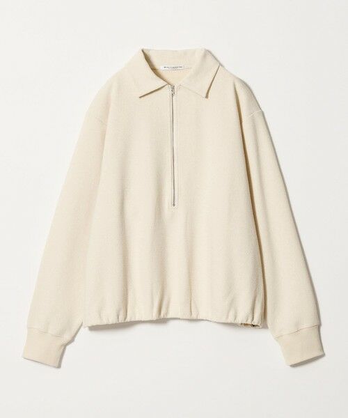 BEAUTY&YOUTH UNITED ARROWS / ビューティー&ユース ユナイテッドアローズ カットソー | 【WEB限定 Wardrobe DAILY MINIMAL】ダンボールジャージー ハーフジッププルオーバー | 詳細7