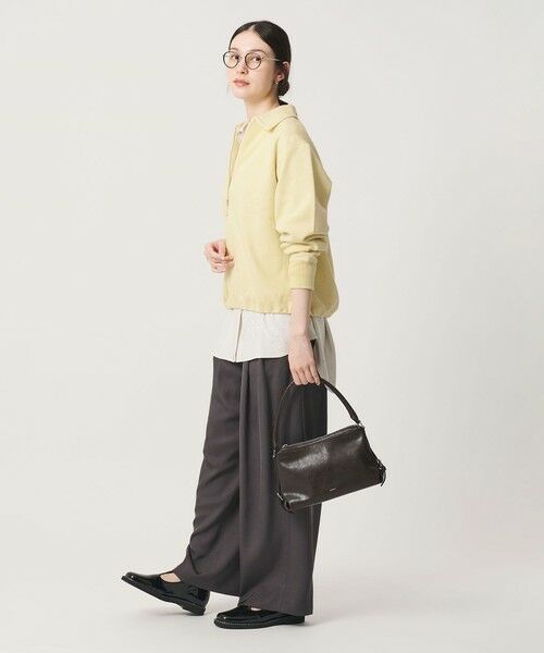 BEAUTY&YOUTH UNITED ARROWS / ビューティー&ユース ユナイテッドアローズ カットソー | 【WEB限定 Wardrobe DAILY MINIMAL】ダンボールジャージー ハーフジッププルオーバー | 詳細20