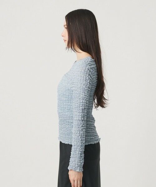 BEAUTY&YOUTH UNITED ARROWS / ビューティー&ユース ユナイテッドアローズ カットソー | 【WEB限定】シュリンクレース ロングスリーブプルオーバー | 詳細18