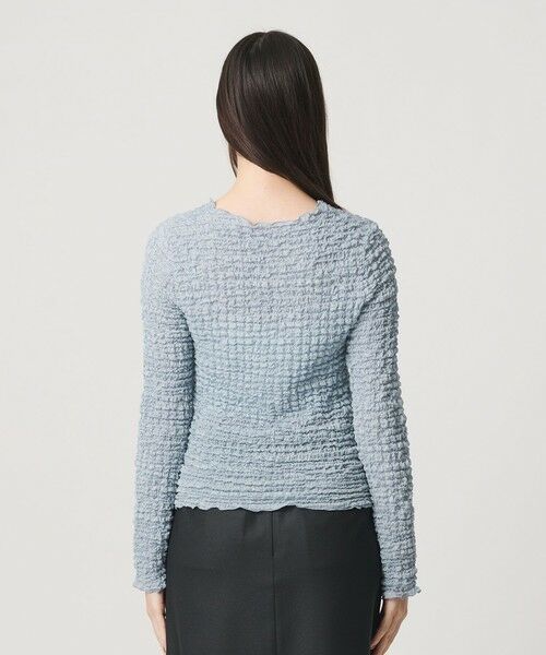 BEAUTY&YOUTH UNITED ARROWS / ビューティー&ユース ユナイテッドアローズ カットソー | 【WEB限定】シュリンクレース ロングスリーブプルオーバー | 詳細19