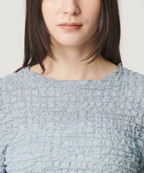 BEAUTY&YOUTH UNITED ARROWS / ビューティー&ユース ユナイテッドアローズ カットソー | 【WEB限定】シュリンクレース ロングスリーブプルオーバー | 詳細20