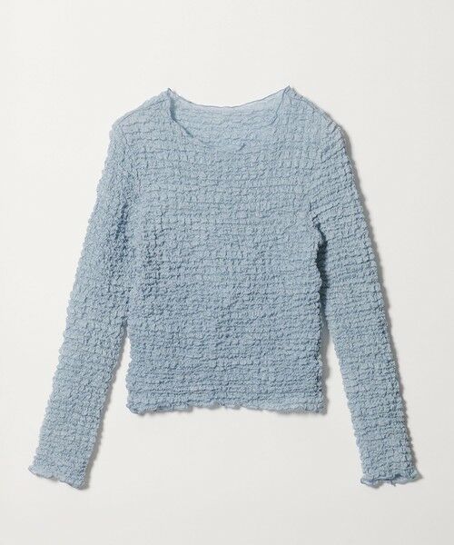 BEAUTY&YOUTH UNITED ARROWS / ビューティー&ユース ユナイテッドアローズ カットソー | 【WEB限定】シュリンクレース ロングスリーブプルオーバー | 詳細23