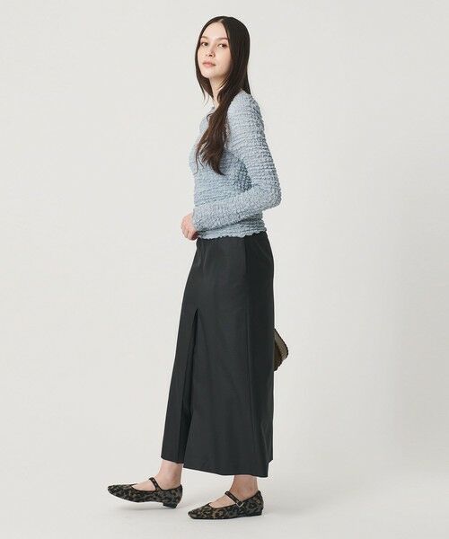 BEAUTY&YOUTH UNITED ARROWS / ビューティー&ユース ユナイテッドアローズ カットソー | 【WEB限定】シュリンクレース ロングスリーブプルオーバー | 詳細16