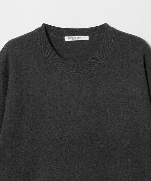 BEAUTY&YOUTH UNITED ARROWS / ビューティー&ユース ユナイテッドアローズ ニット・セーター | コットンウール スムース クルーネック プルオーバー ウォッシャブル | 詳細4