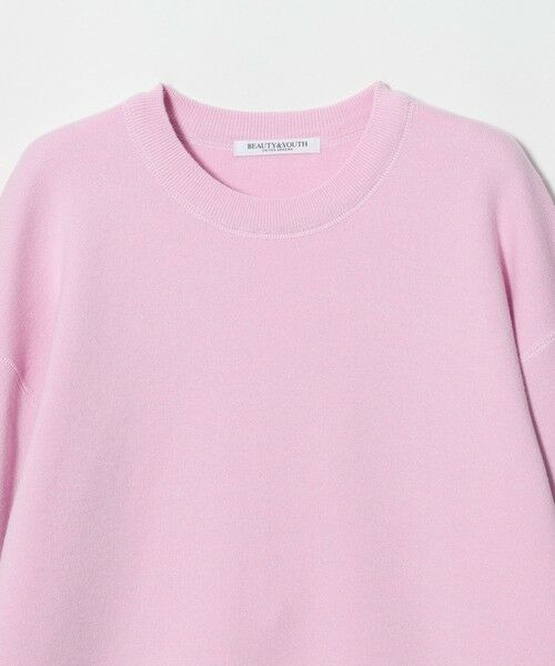 BEAUTY&YOUTH UNITED ARROWS / ビューティー&ユース ユナイテッドアローズ ニット・セーター | コットンウール スムース クルーネック プルオーバー ウォッシャブル | 詳細10